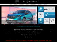 auto-jegge.ch Webseite Vorschau