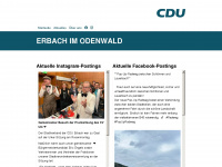 cduerbach.de Webseite Vorschau