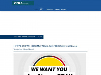cdu-odenwaldkreis.jimdo.com Webseite Vorschau