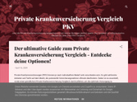 privatekrankenversicherung1.blogspot.com Webseite Vorschau