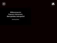 popcornopera.ch Webseite Vorschau