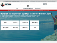 mountainbike-helden.com Webseite Vorschau
