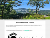 taunus.run Webseite Vorschau
