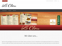 bistro-le-clou.de Webseite Vorschau