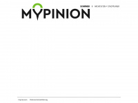 mypinion.de Webseite Vorschau