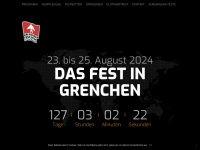 grenchnerfest.ch Webseite Vorschau