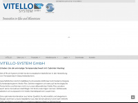 vitello-system.de Webseite Vorschau