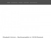 kanzlei-grimm-rostock.de Webseite Vorschau