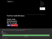 foreyou.golf Webseite Vorschau