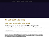 die-udo-juergens-story.de Webseite Vorschau