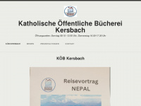 buechereiteamkersbach.wordpress.com Webseite Vorschau