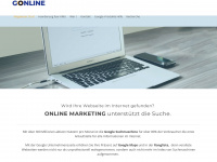 gonline.ch Webseite Vorschau