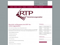 rtp-versicherungen.de Webseite Vorschau