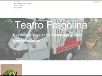 teatrofragolina.ch Webseite Vorschau