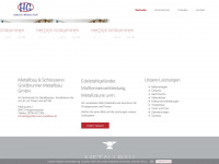 goldbrunner-metallbau.de Webseite Vorschau