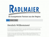 josef-radlmaier.de Webseite Vorschau