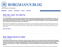 borgmanns-blog.de Webseite Vorschau