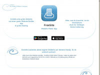 freesite.app Webseite Vorschau