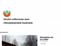freundeskreis-piuspark.de Webseite Vorschau