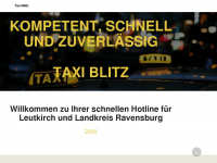 taxiblitz.com Webseite Vorschau