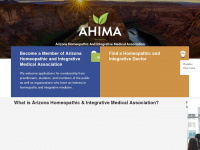 arizonahomeopathic.org Webseite Vorschau