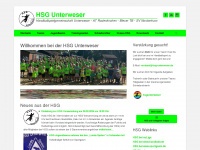 hsg-unterweser.de Webseite Vorschau