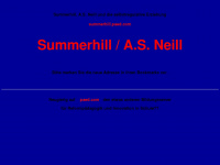 summerhill.paed.com Webseite Vorschau