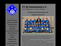 fv08hockenheim.de Webseite Vorschau