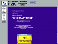 fzk-karlsruhe.de Webseite Vorschau