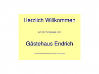gaestehaus-endrich.de Webseite Vorschau