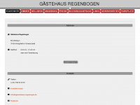 gaestehaus-regenbogen.de Webseite Vorschau