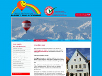 happy-ballooning.de Webseite Vorschau