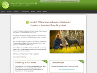 animal-team-dogschool.com Webseite Vorschau