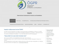 oegpr.at Webseite Vorschau