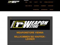 waffen-lehner.at Webseite Vorschau