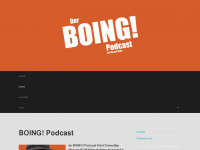 boingpodcast.de Webseite Vorschau
