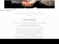 ritualweddings.de Webseite Vorschau