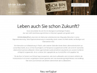 ich-bin-zukunft.at Webseite Vorschau