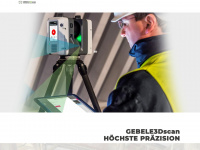 gebele3dscan.de Webseite Vorschau