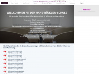 hans-boeckler-schule.eu Webseite Vorschau