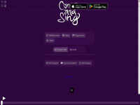 come-and-sing.app Webseite Vorschau