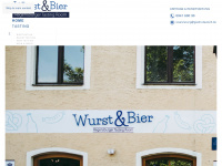 wurst-bier.de Webseite Vorschau