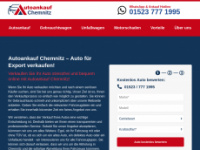 auto-ankauf-chemnitz.top Webseite Vorschau