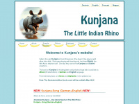 kunjana.net Webseite Vorschau