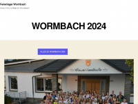 ferienlager-wormbach.com Webseite Vorschau