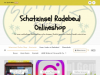 shop.schatzinsel-radebeul.de Webseite Vorschau