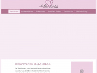 bella-brides.de Webseite Vorschau