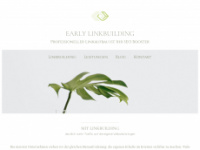 early-linkbuilding.de Webseite Vorschau