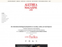 alethea-magazine.com Webseite Vorschau