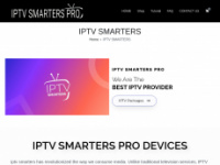 iptvsmarterspro.net Webseite Vorschau